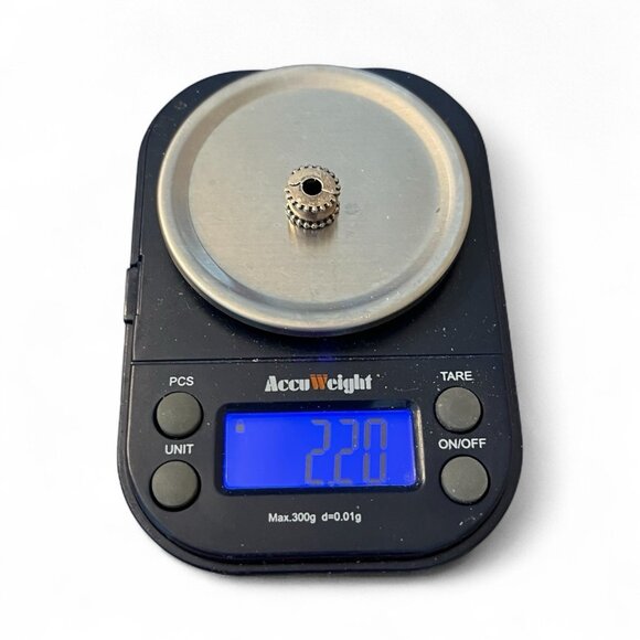 Pandora Sterling Silver Beveled Clip Stopper Spacer Bead Charm 925 - Picture 7 of 7